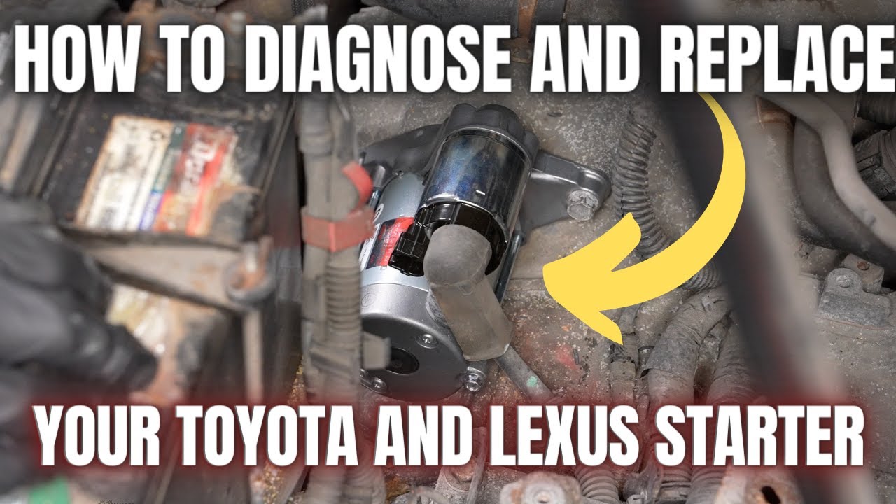 Как профессионально диагностировать и заменить стартер на Toyota и Lexus