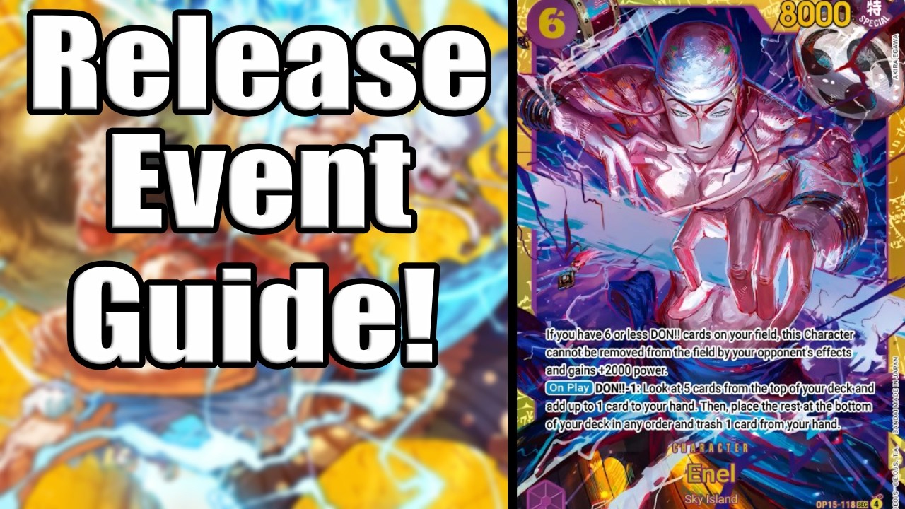 The Beginner's Guide to the OP15 Release Event!
