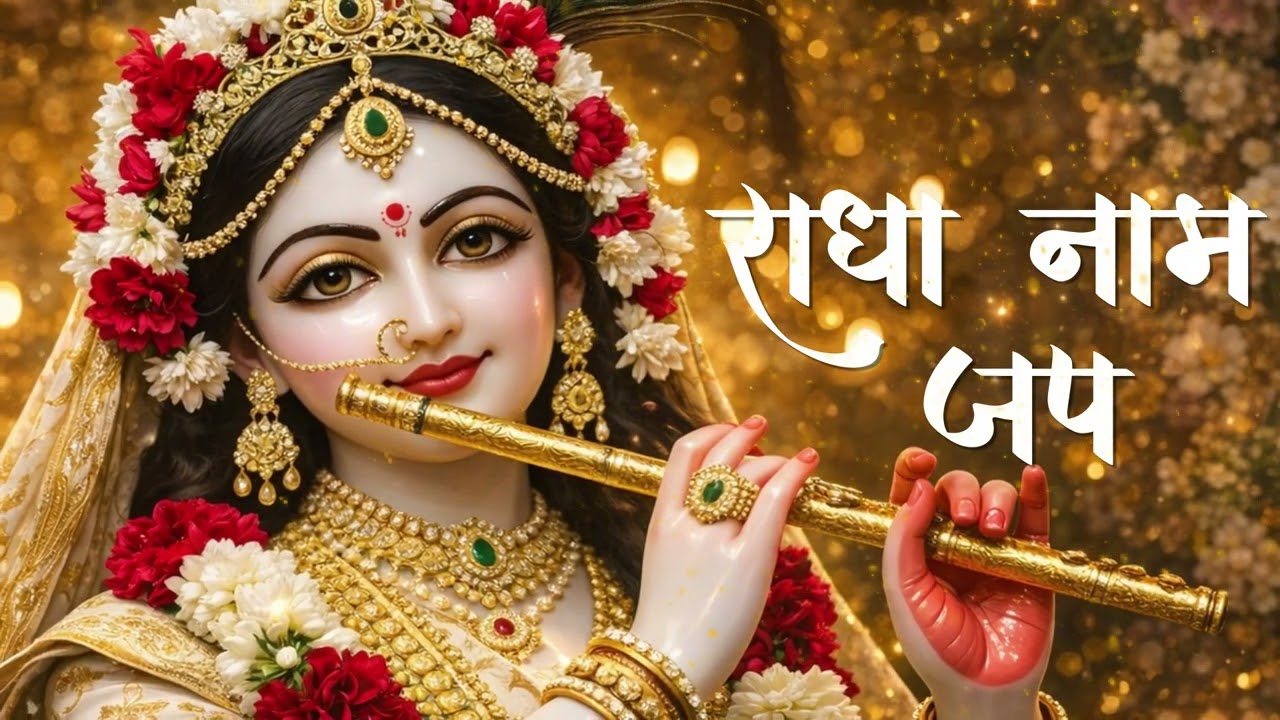 Radha Naam Jap | मन को शांति देने वाला भक्ति जाप | Radha Naam Dhara