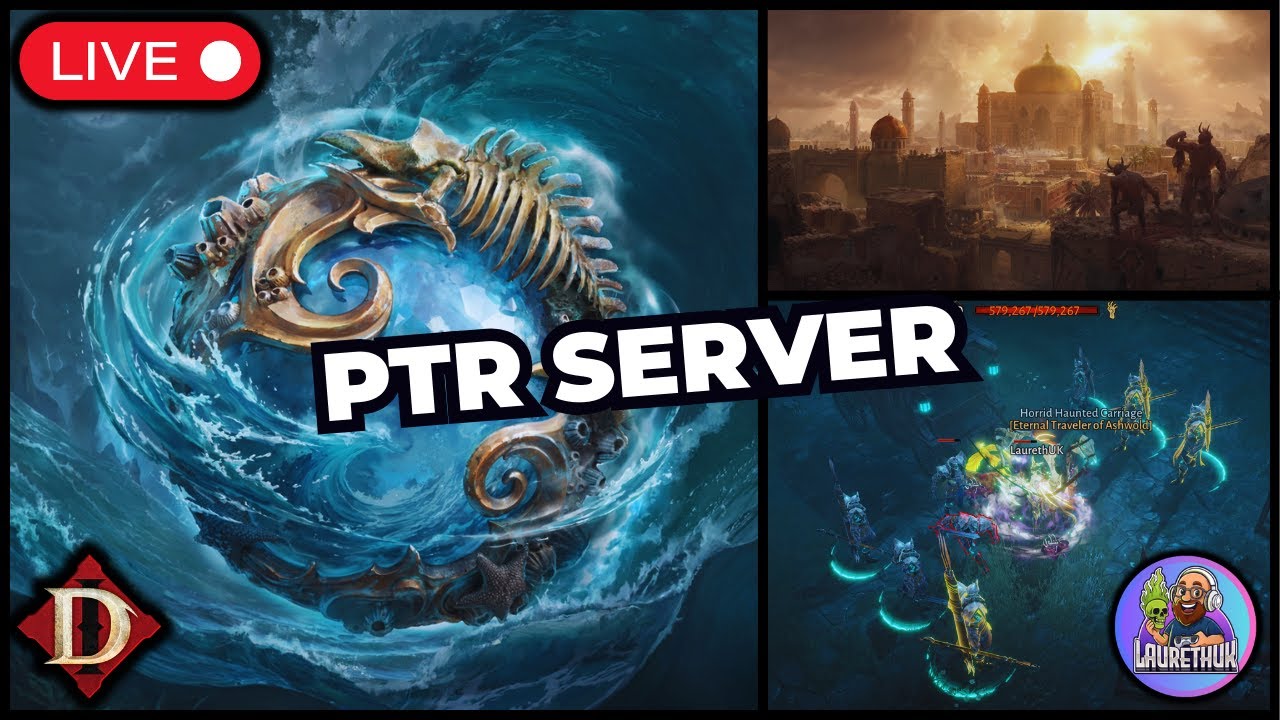 LIVE: PTR | Update chat | Necro PvP + View Dungeons!!