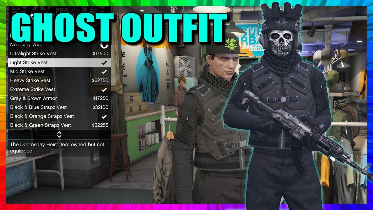 GTA 5 GHOST OUTFIT TUTORIAL 2024 - ModernWarfare 2/Warzone 2 - No Glitch No Mods - Fast Easy To Make