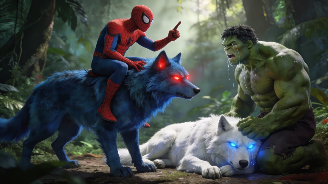 Spider-Man win the magic legendary wolf  Racing Championship, Epic Racing Challenge