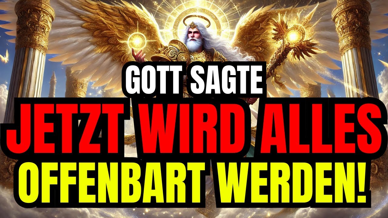 AUSERWÄHLTER, DU HAST GESIEGT — JETZT WIRD GOTT ALLES OFFENBAREN, WAS VERBORGEN WAR! ⚡🕯️