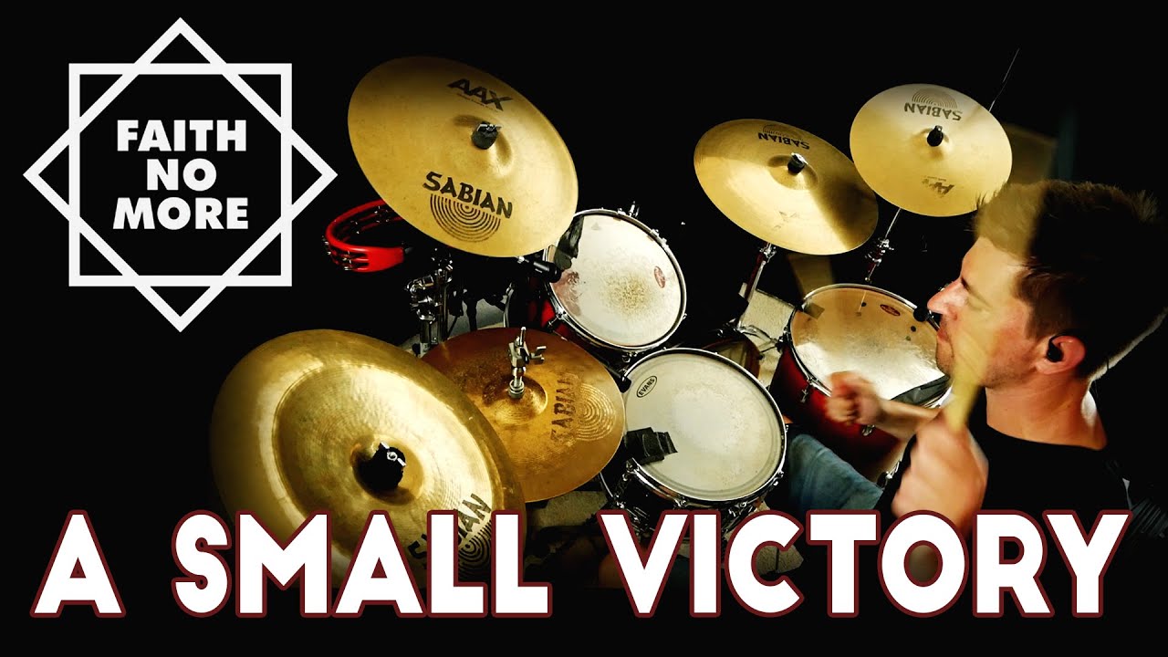 FAITH NO MORE | A SMALL VICTORY / Drum Cover by LowJay