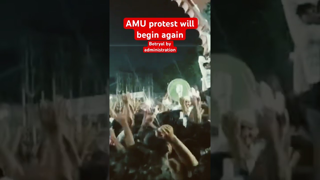 Amu student betrayed by administration. Join again  jmi jnu manu muslim gaza india godimedia