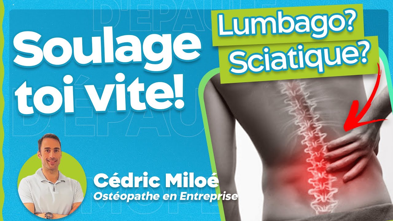 J'ai mal dans le bas de mon dos: La meilleure routine d'exercices pour vous soulager!