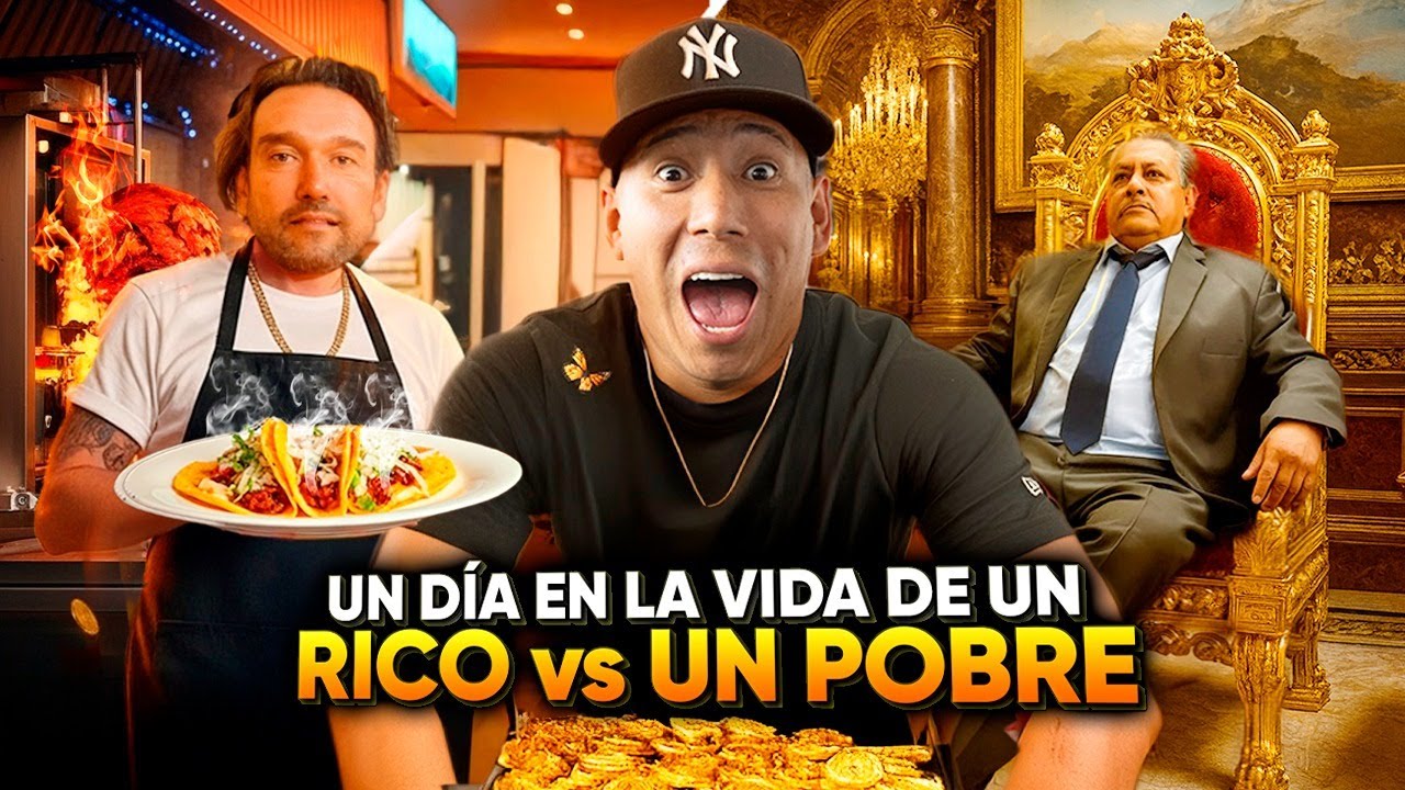 Millonario prueba la vida del BARRIO….