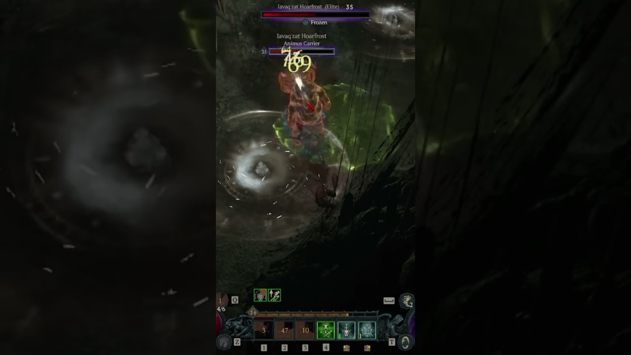 Diablo IV Shadow Barrage (Low level)