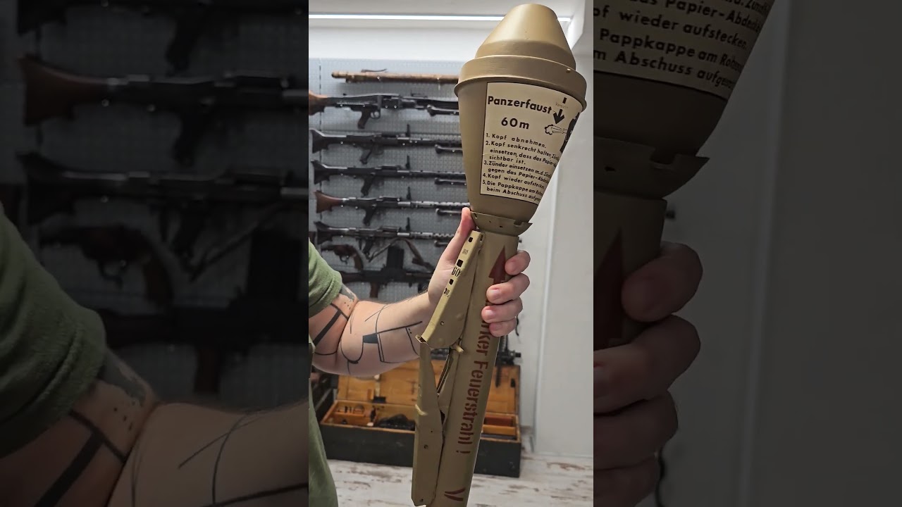 The Panzerfaust sure has a lot of instructions #shorts