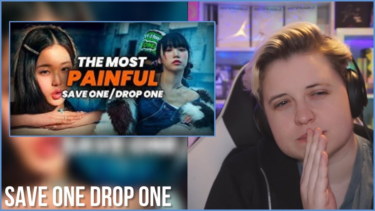 KPOP GAME TIME: REACTION to 'THE MOST PAINFUL K-POP SAVE ONE DROP ONE OF 2022 by LKTV