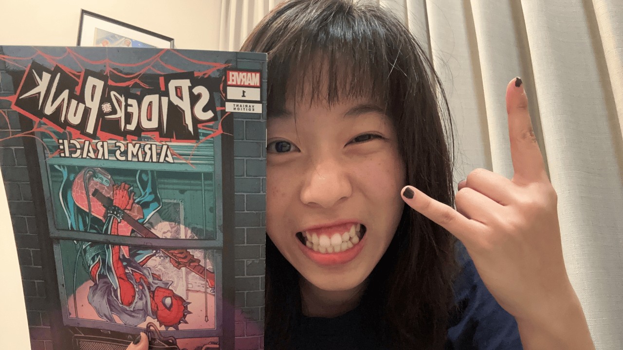 開箱我新買的SpiderPunk漫畫！
