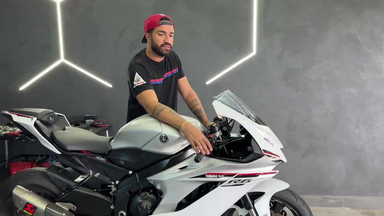 TENTEI LIGAR A YAMAHA R6 PELA PRIMEIRA VEZ | RECONSTRUINDO A YAMAHA R6 2019