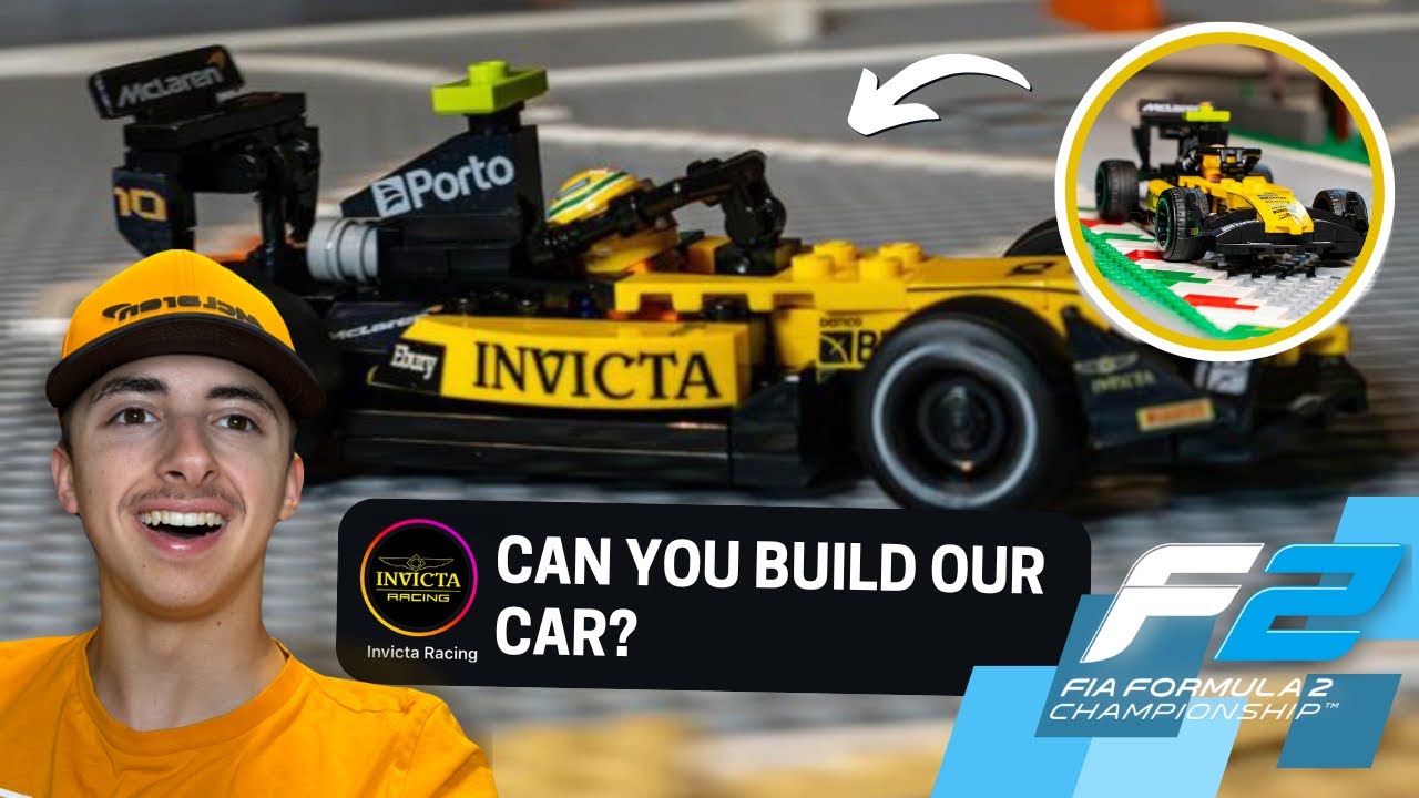An F2 Team asked me to Build their Car in LEGO...