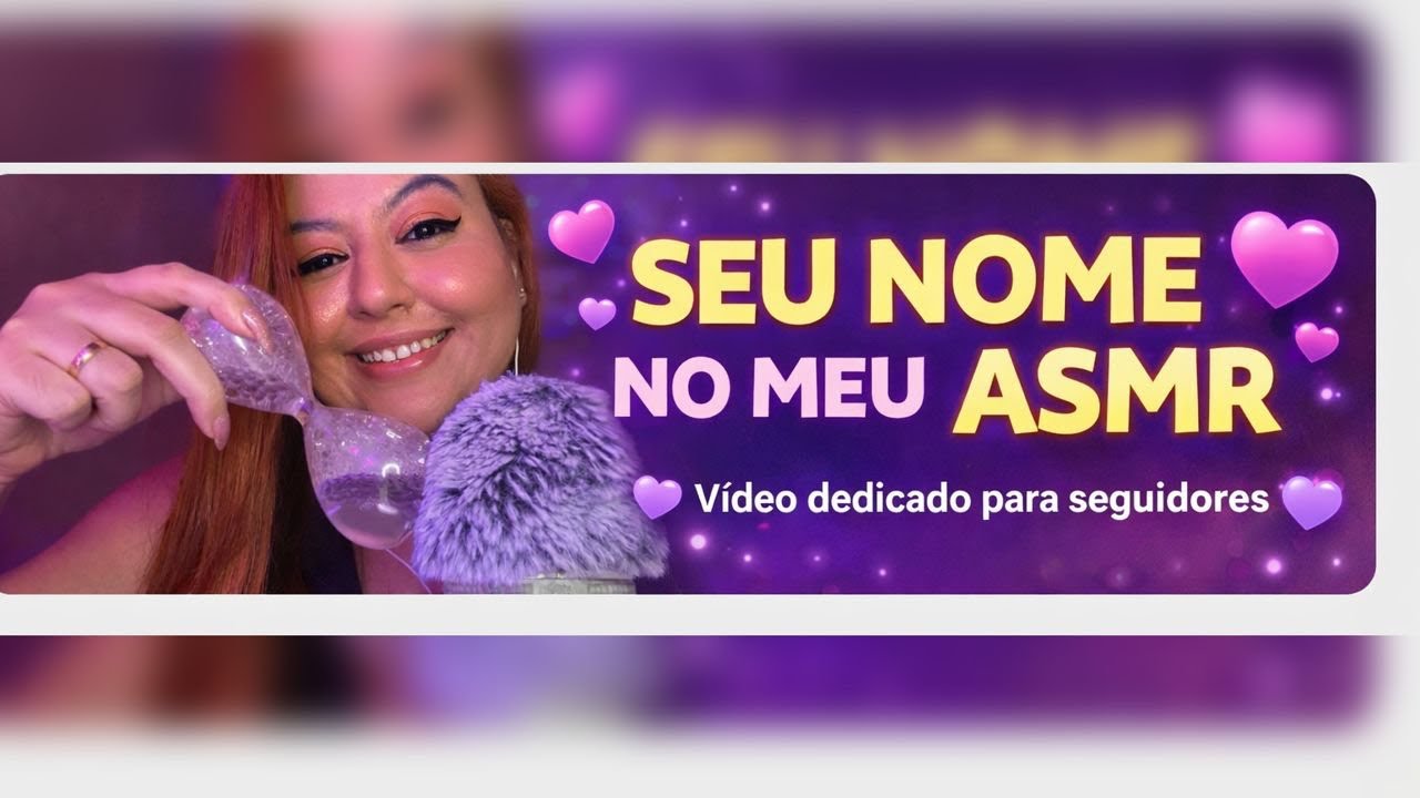 👉 ASMR INAUDÍVEL 💧 Sons de Água + Ampulheta | Vídeo Dedicado para Seguidores