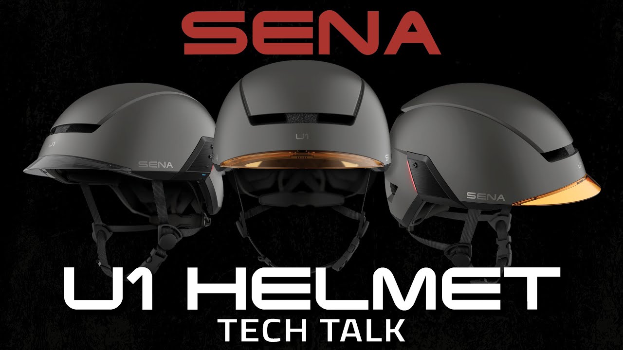 Sena U1 E-Bike Helmet with Integrated Speakers & Microphone:
