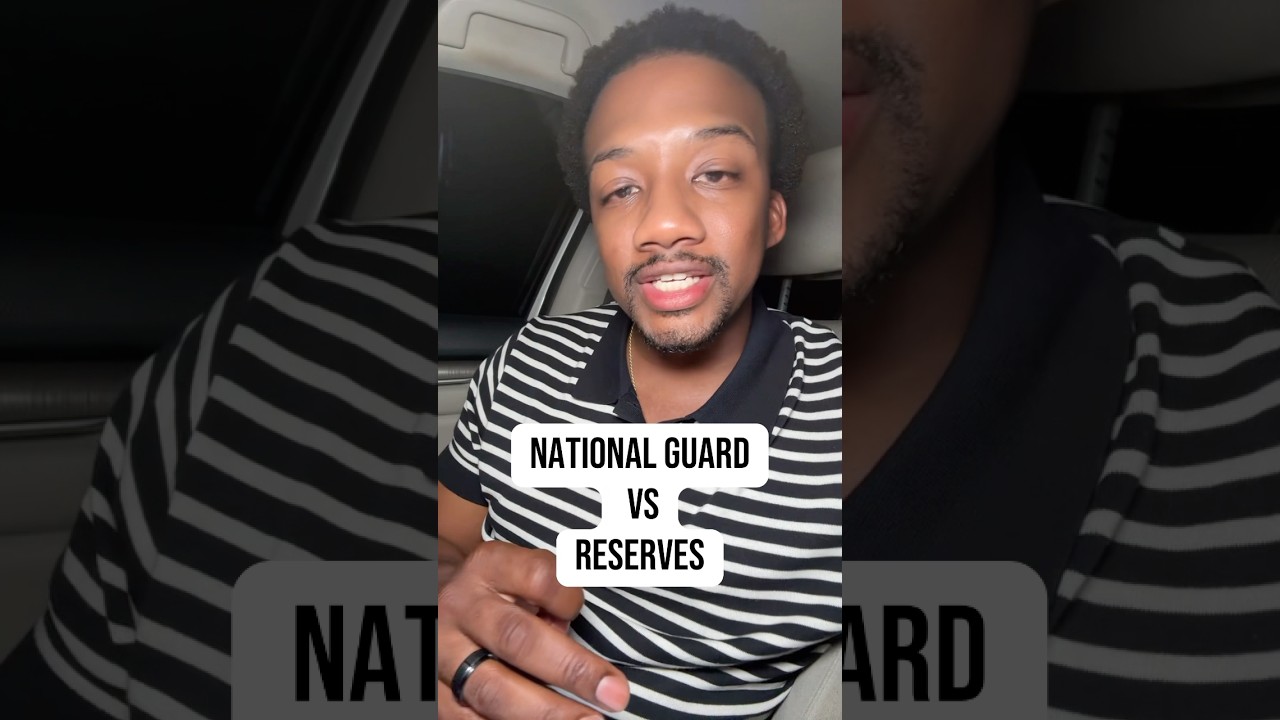 Difference Between the National Guard and Reserves!! #military #fyp #nationalguard #reserves #army