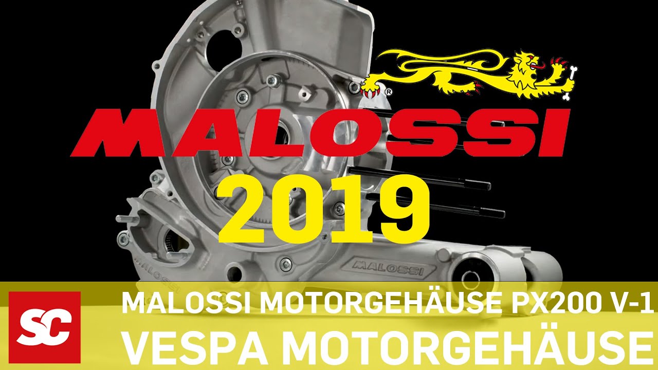 Malossi V1 Motorgehäuse 2019 für Vespa PX200