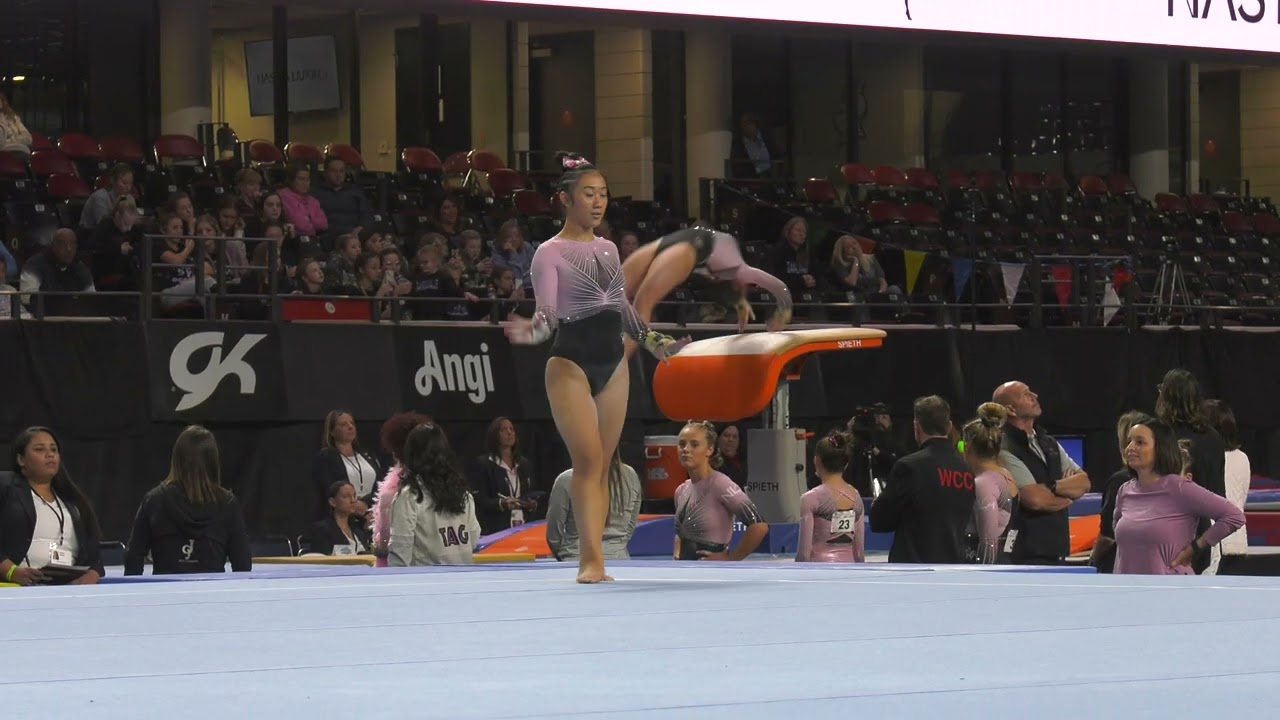 Kailin Chio - Floor Exercise - 2023 Nastia Liukin Cup