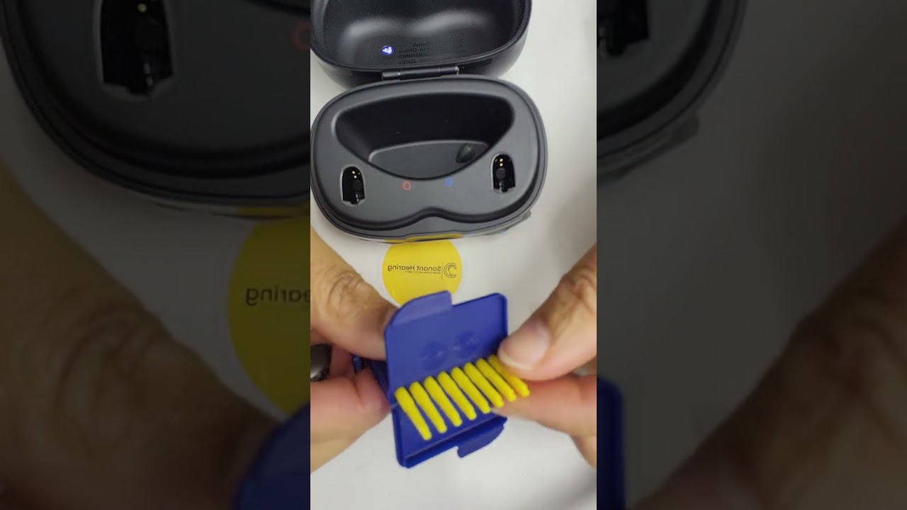 How To Clean The Wax Filter on RIC Aids. Starkey Edge miniRIC Hearing Aid