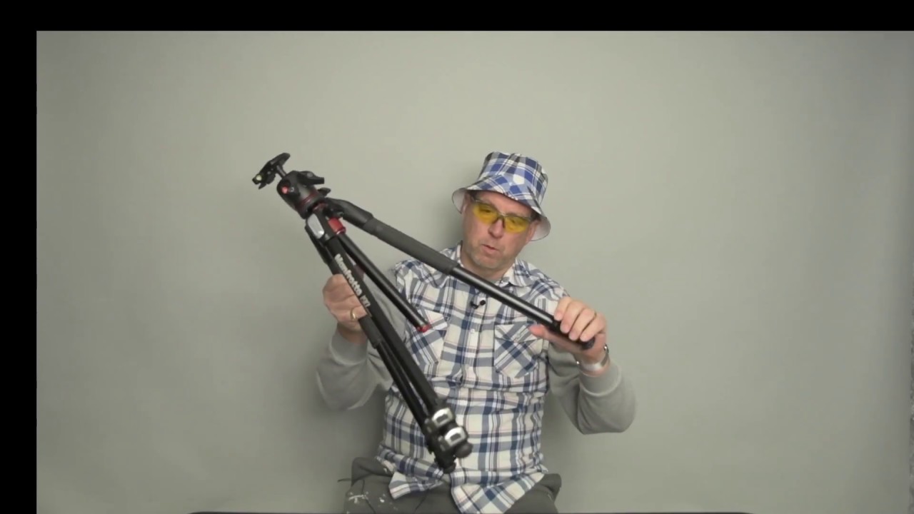 Manfrotto 190 Tripod Review with Big Rich Close