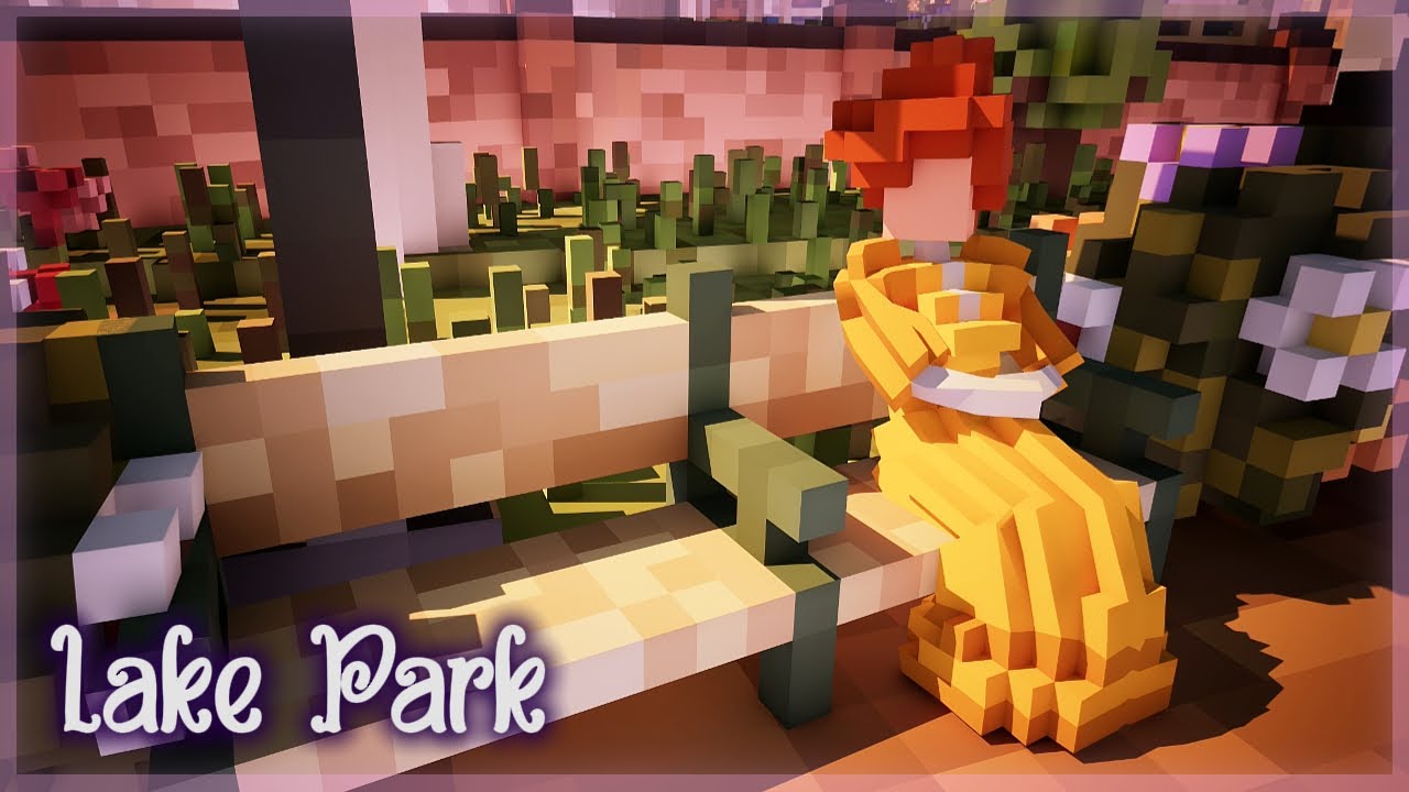A Gentle Lake Park Escape | Town to City Cozy ASMR Build