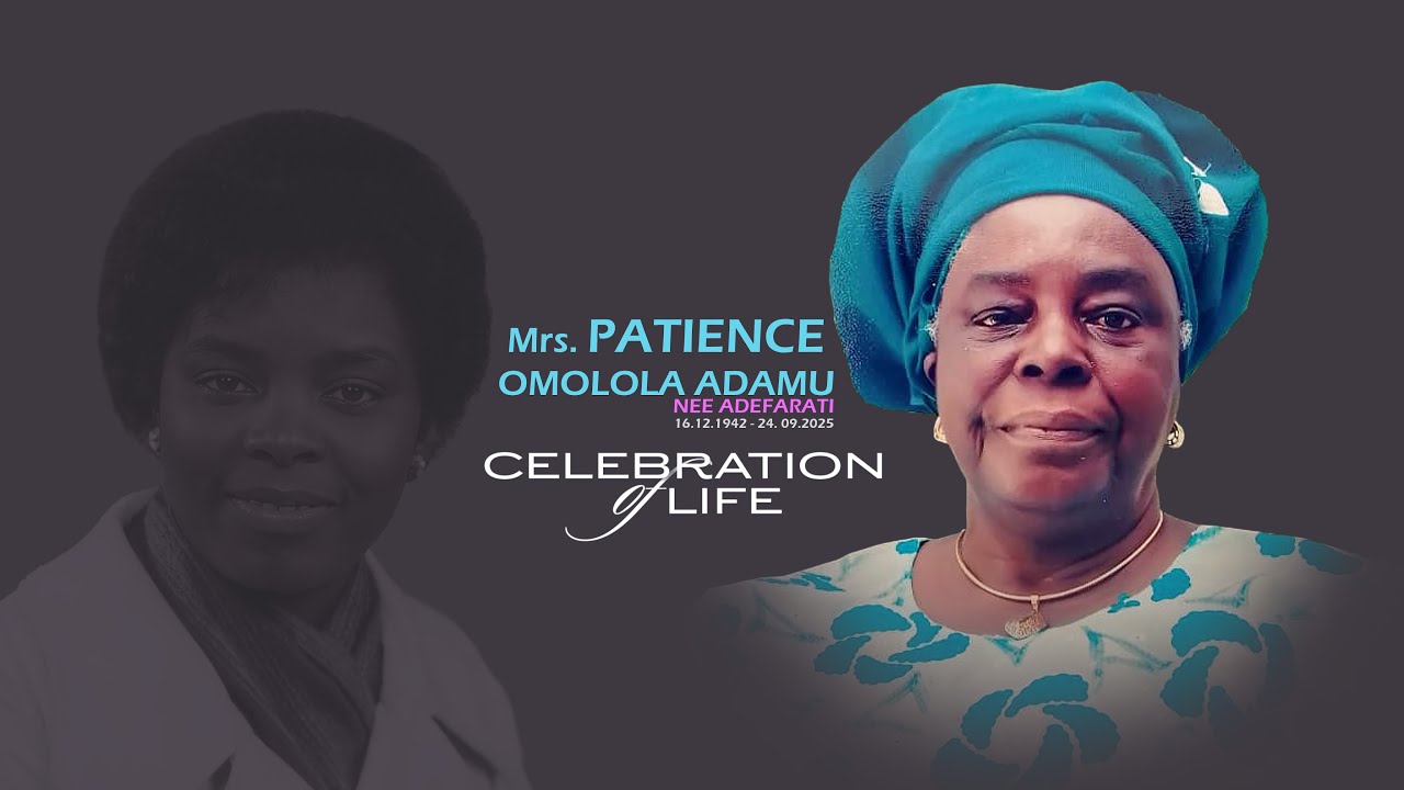 Reception for Funeral & Thanksgiving Service Guests in Honor of Late Mrs. Patience Omolola Adamu