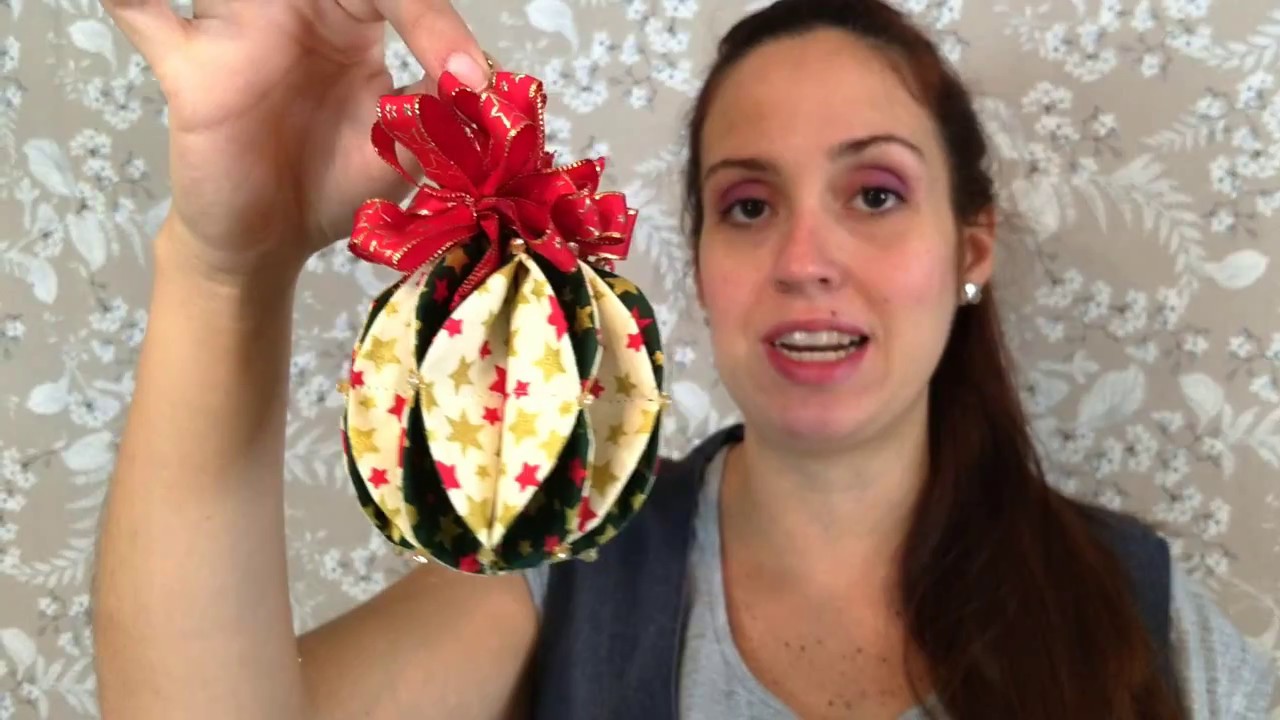TUTORIAL BOLA DE NAVIDAD BICOLOR (EXCLUSIVO TEXTIL COLMENAR)