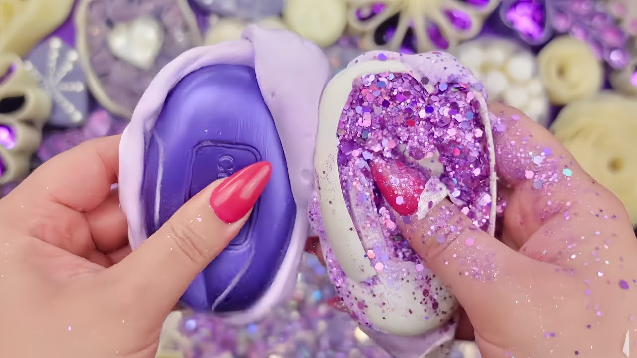 SOAP BOXES FOAM CRUSHING ASMR🌸💗 | oddly Satisfying videos | credit : @luckyvibrationsasmr