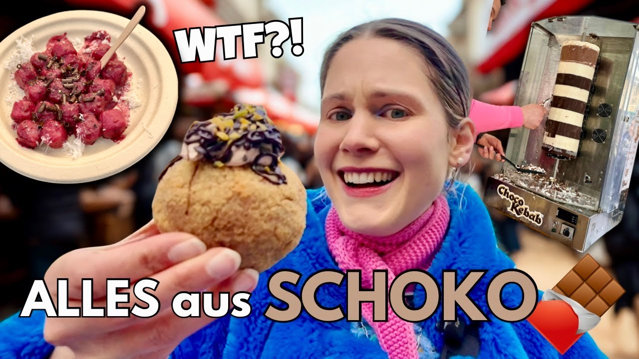 ALLES essen beim SCHOKO Streetfood Festival?Warum mach ich das😭