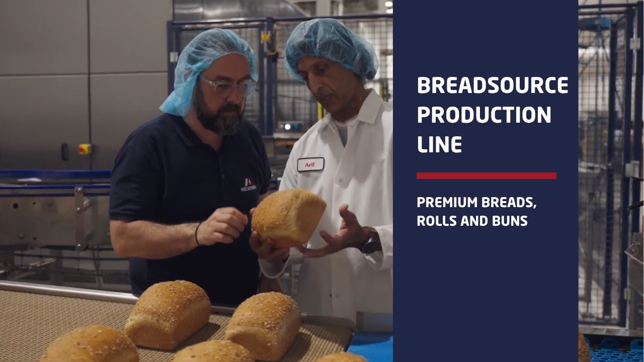 BREADSOURCE - Pemium bread, rolls and buns production line in Canada