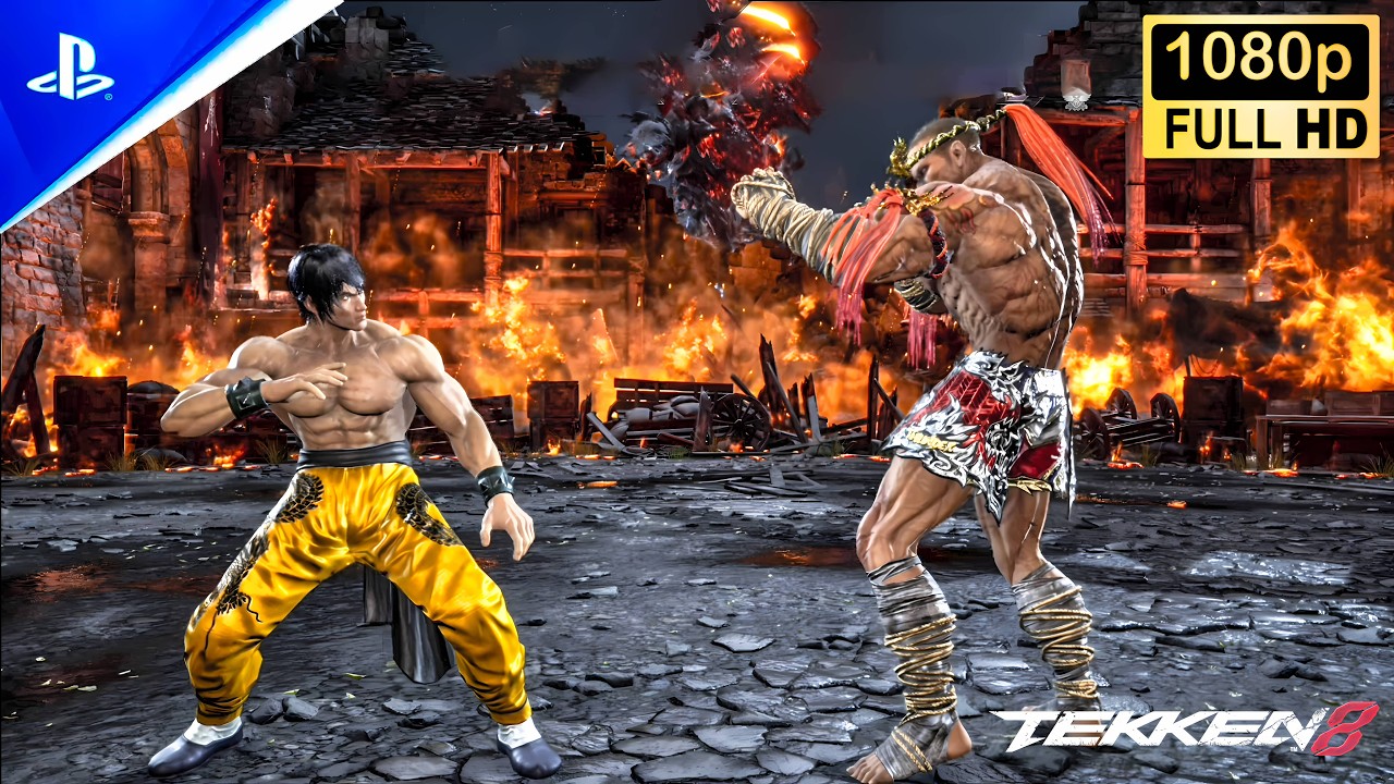 Tekken 8 | Law vs Fahkumram & Bryan & Asuka | PS5 Gameplay