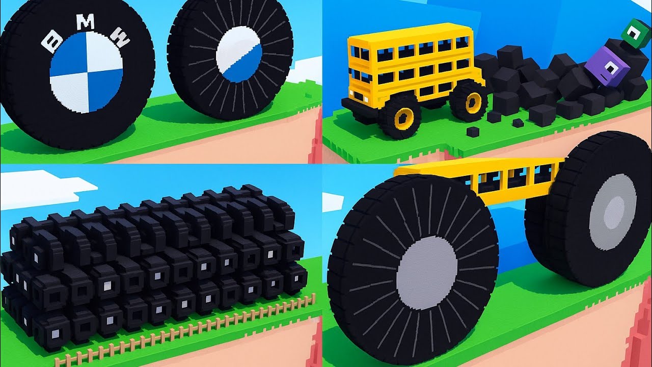 Fancade - Drive Mad All Levels Gameplay Walkthrough (AP.NO 90) #gaming #drivemad