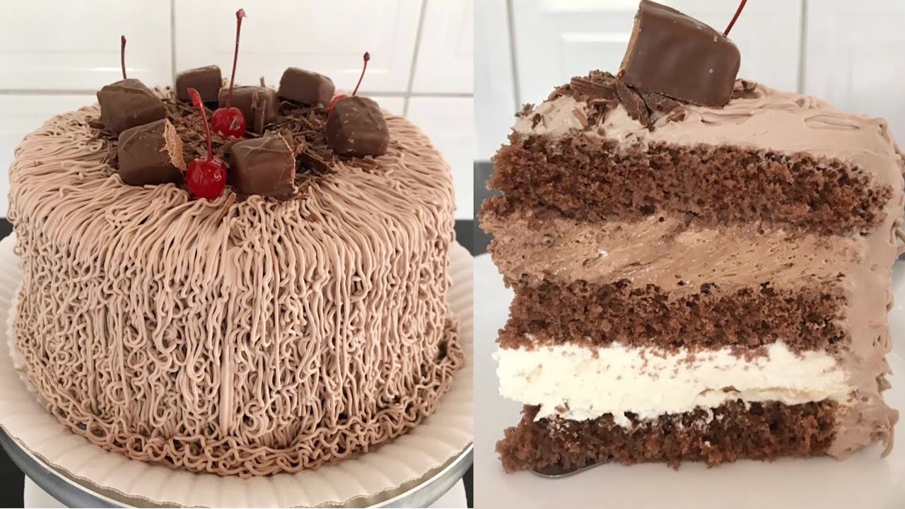 BOLO MOUSSE CREMOSO COM LOLLO