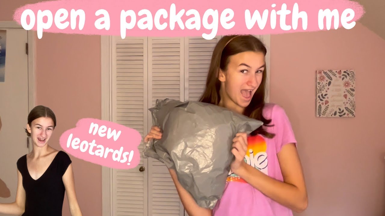 open a package with me!🩰📦