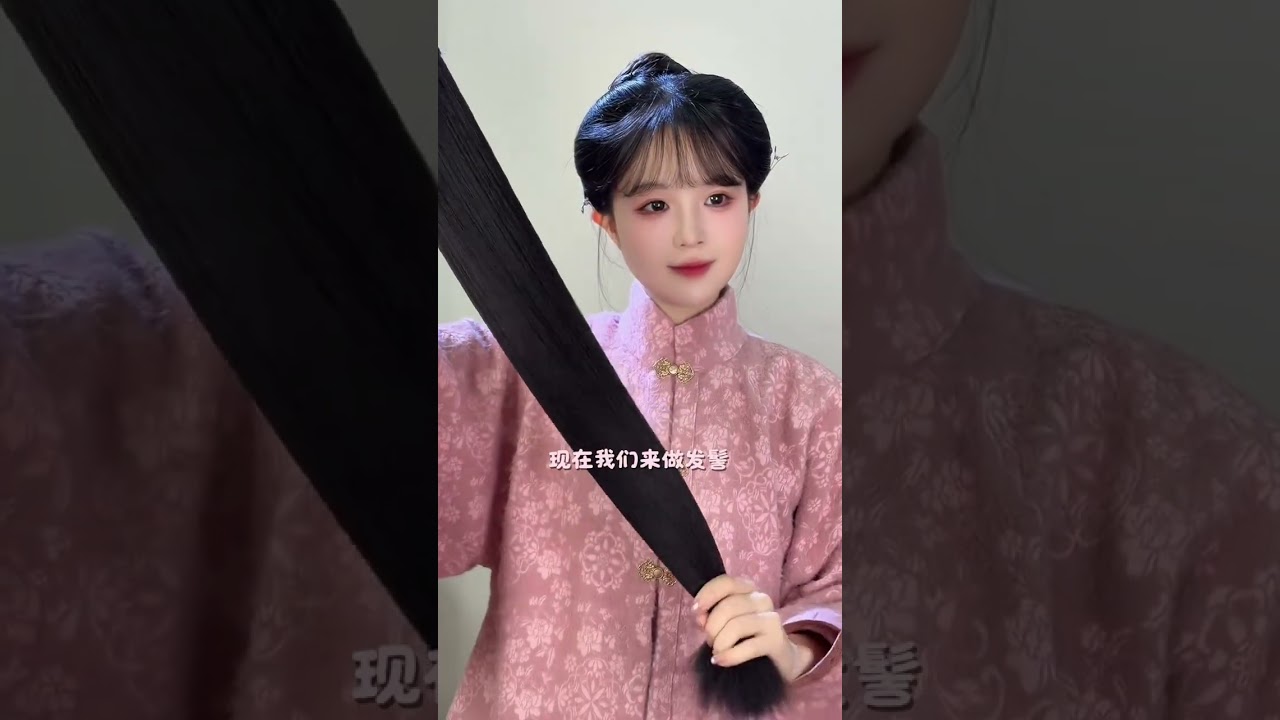 Novice Tutorial Learn your first Hanfu hairstyle How to hit the universal base How to lear