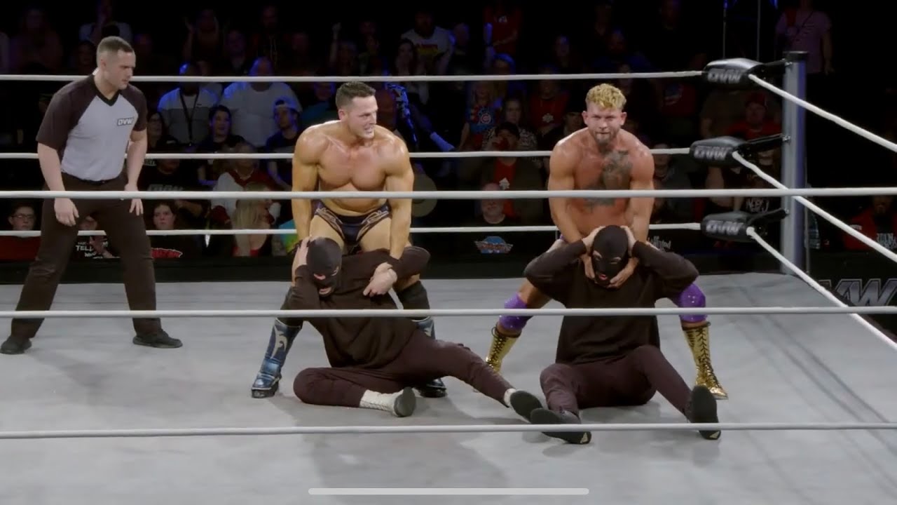 Certified Luke Kurtis & Jesse Godderz VS Men In Black 💀 : OVW TOUGH LOVE