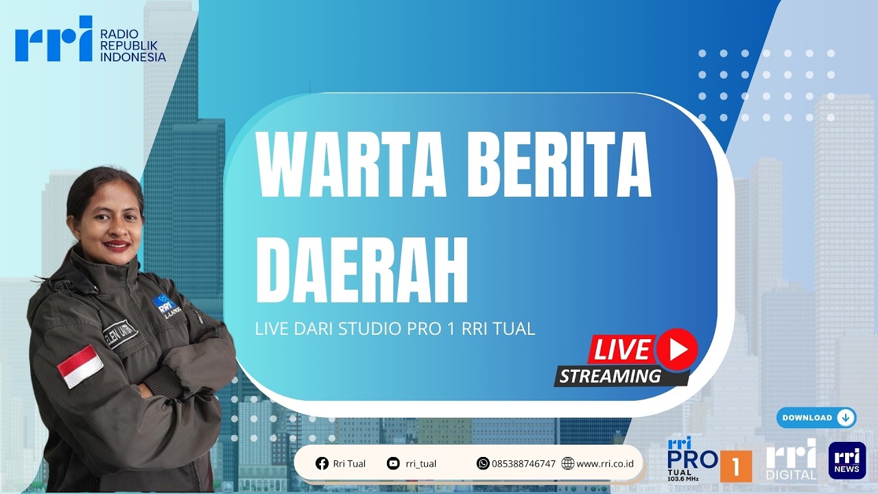 Warta Berita Daerah Malam RRI Tual