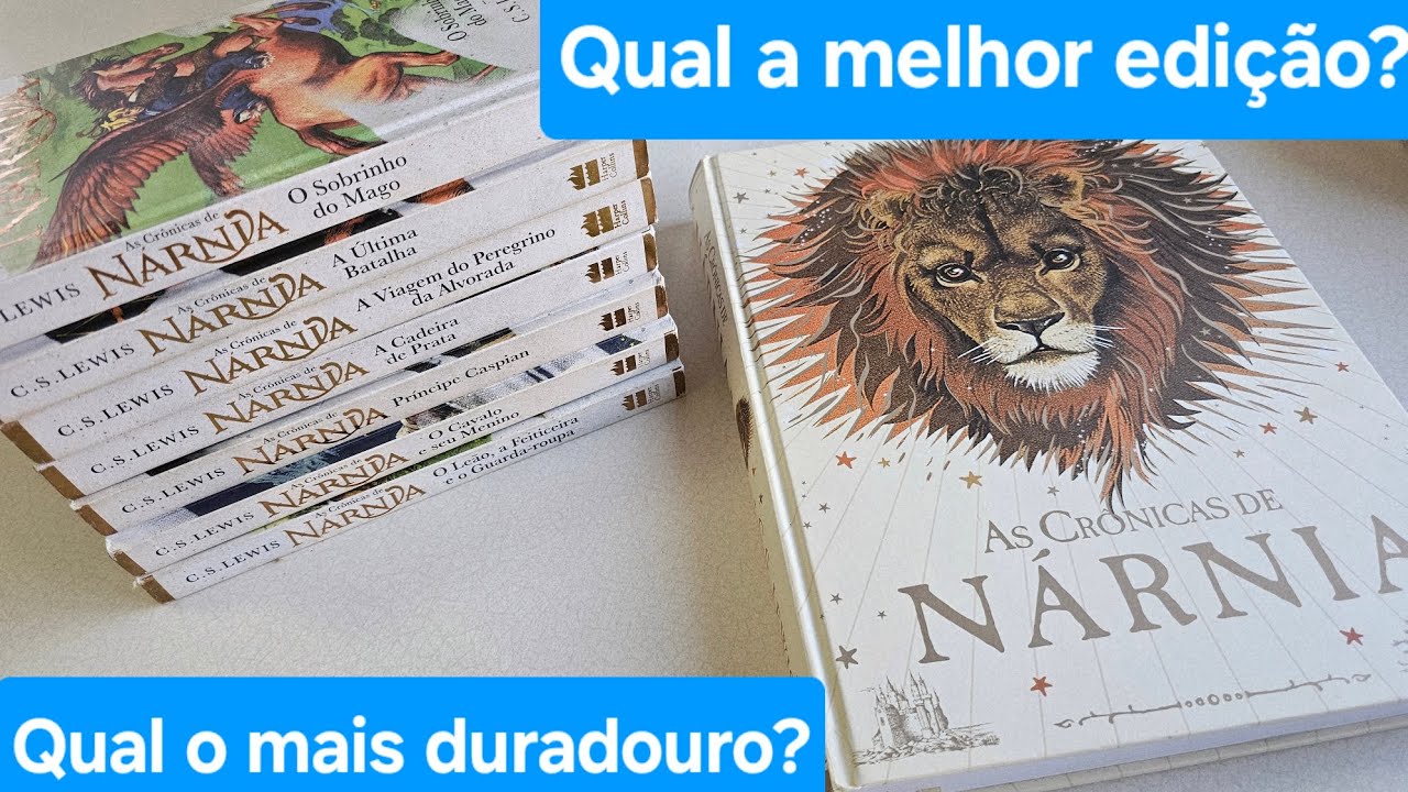 AS CRÔNICAS DE NÁRNIA: COMPARAÇÃO ENTRE AS EDIÇÕES DA HARPER COLLINS 