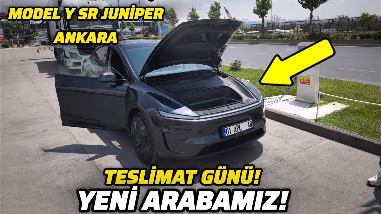 Tesla Ankara Teslimat G&uuml;n&uuml; | Yeni Arabamız Tesla Model Y SR Juniper!