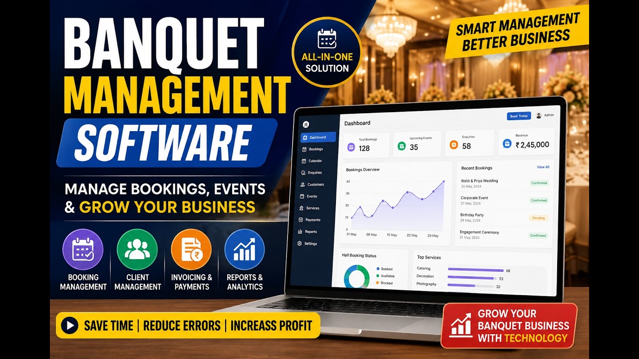 Banquet Management Software Overview | Complete Banquet Management System #BanquetManagement