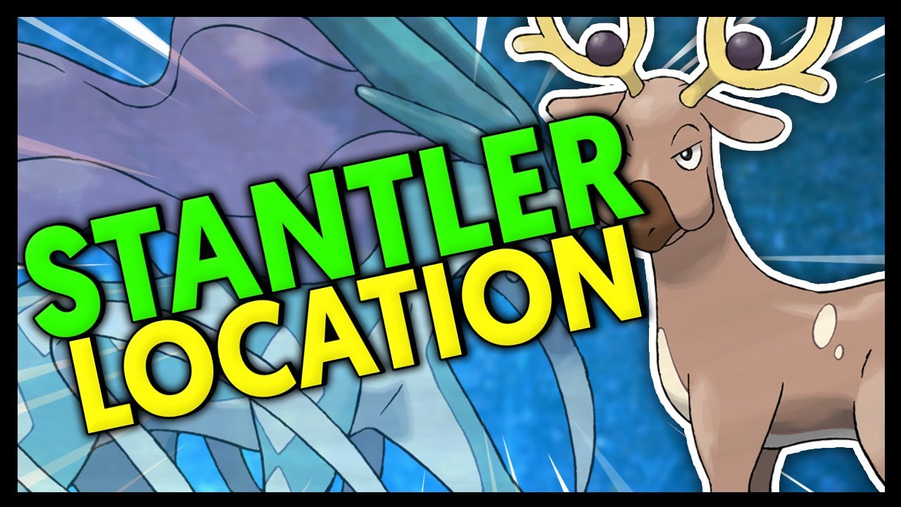 WHERE TO FIND STANTLER ON POKEMON CRYSTAL