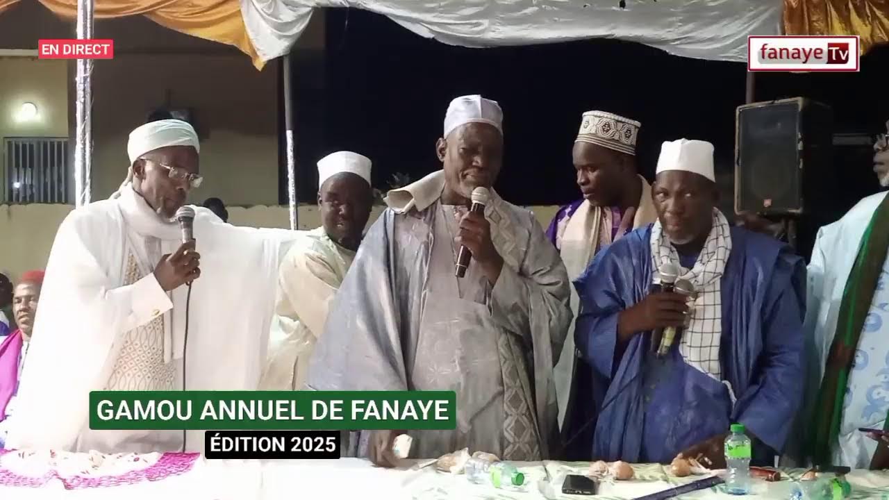 EN DIRECT FANAYE GAMOU ANNUEL  2025