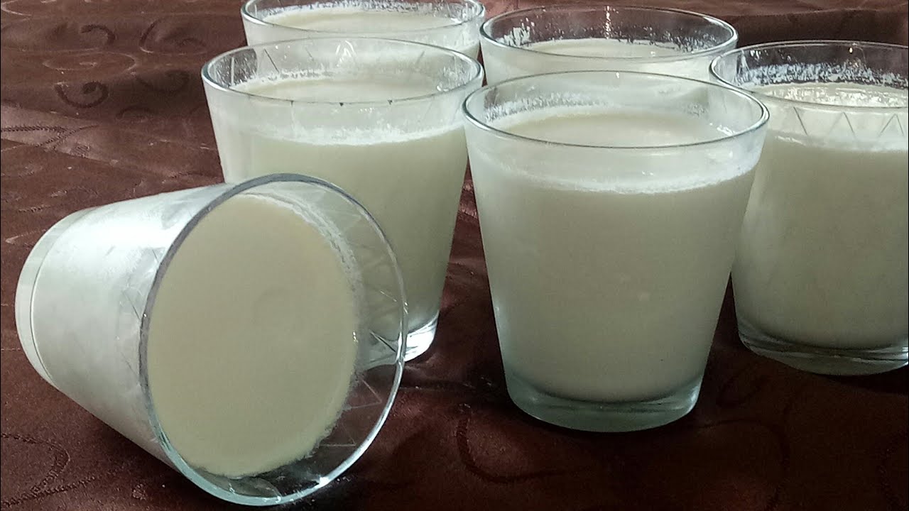 ساهل وناجح 100/100 دانون او ياغورت منزلي بدون ماء ولا طنجرة الظغط لسحور رمضان