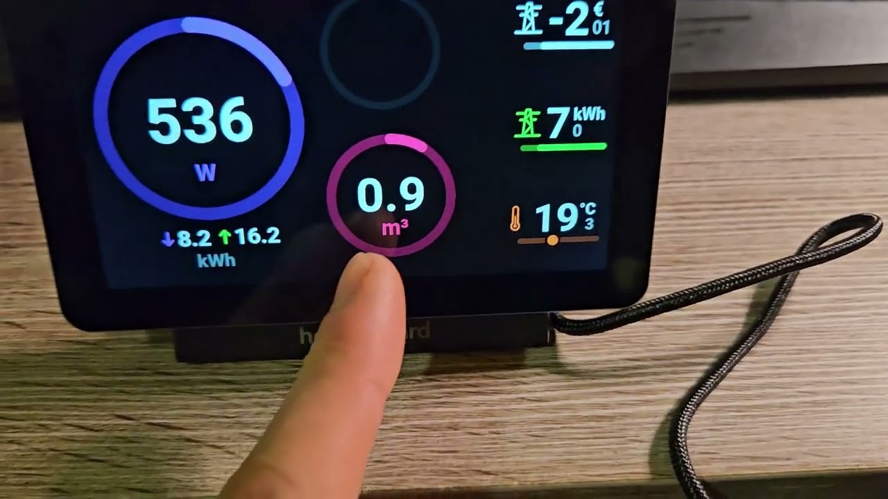 Homewizard Energy Display bekijken