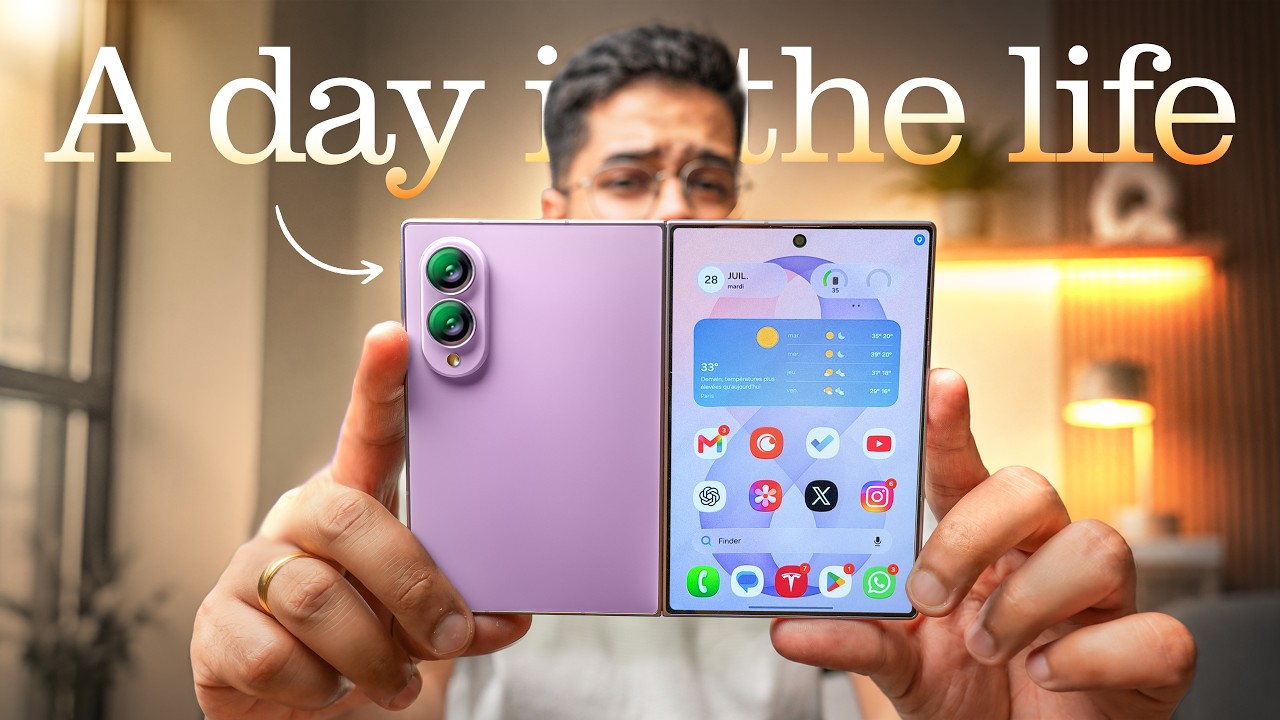Один день из жизни с Samsung Galaxy Z Fold 8!