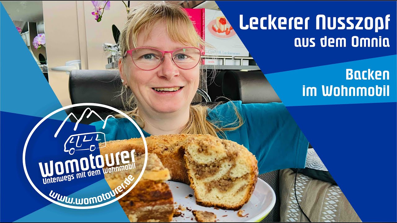 Leckerer Nusszopf aus dem Omnia - Nusskuchen