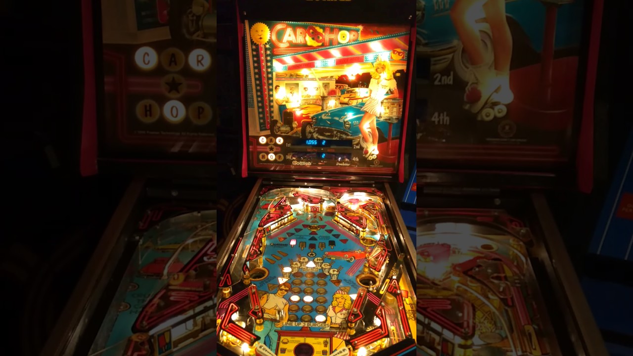 Car Hop Pinball Gottlieb - Past Mode