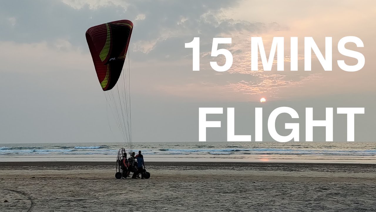 Paramotoring In Ratnagiri, Malgund Beach | @unfiltered.banjara