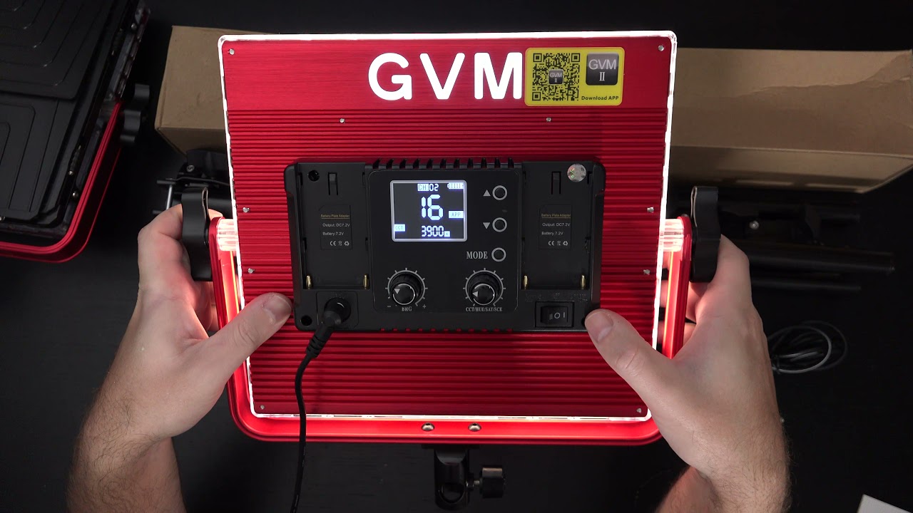 GVM 1200D RGB Video Light First Look