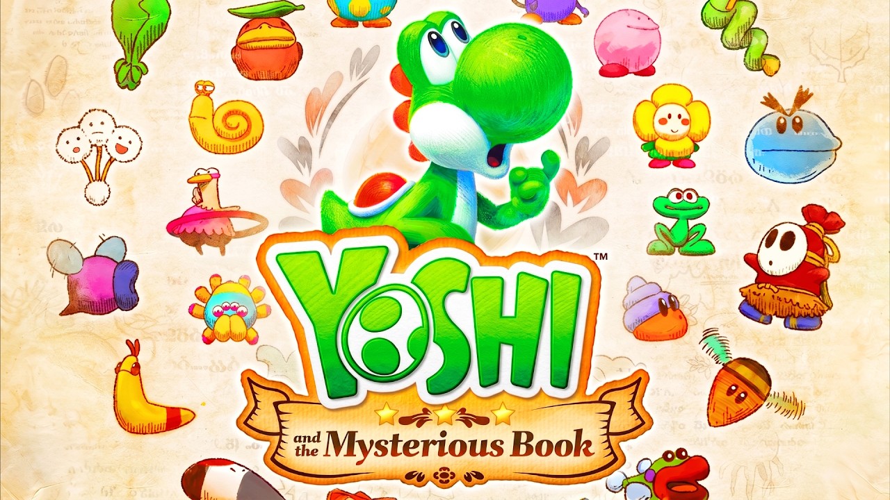 Yoshi and the Mysterious Book Walkthrough - FULL GAME (No Commentary)